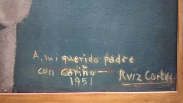 Análisis del retrato del Padre de Diego Ruiz Cortés